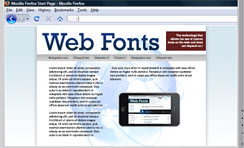 网页常用字体格式和兼容性